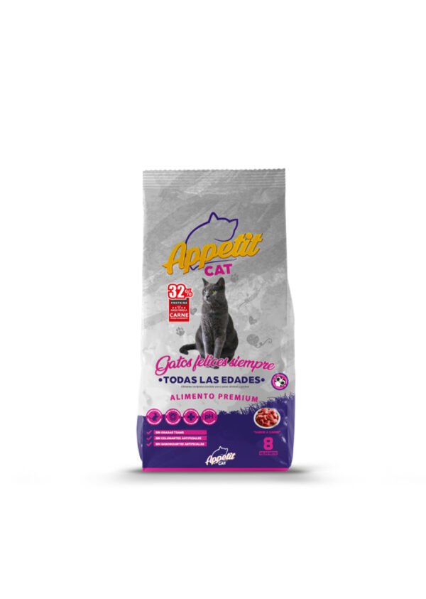 Appetit Cat Todas las Edades Sabor Carne 8kg