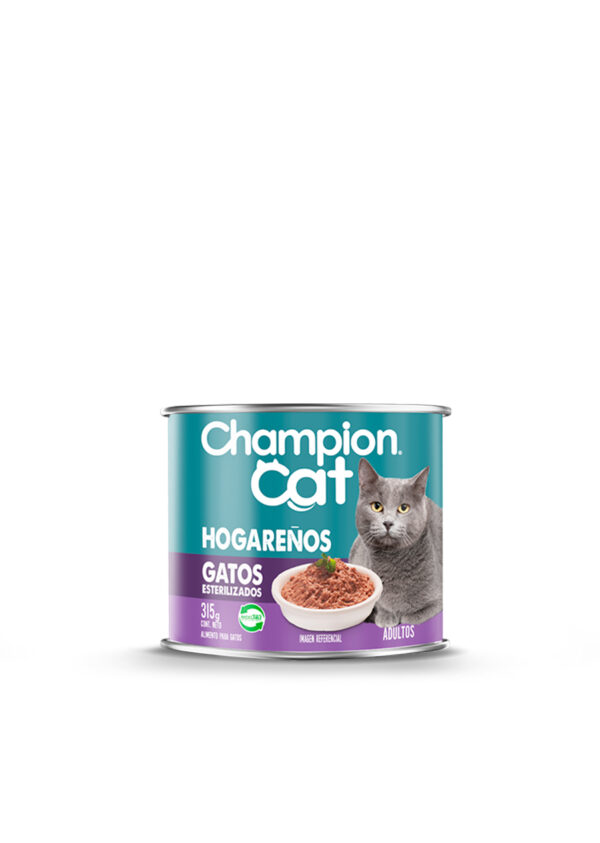 Champion Cat Sabor Hogareños Caja 24 Lata 315g.