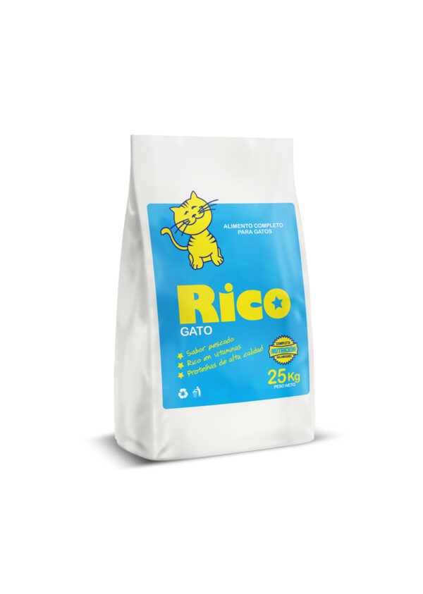 Rico Gato Con Sabor Pescado 25Kg