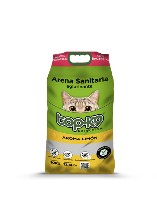 Top-K9 Aglutinante Aroma Limón 10kg