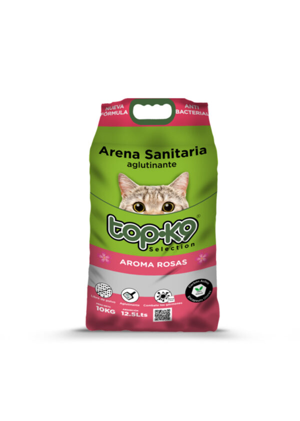 Top-K9 Aglutinante Aroma Rosas 10kg