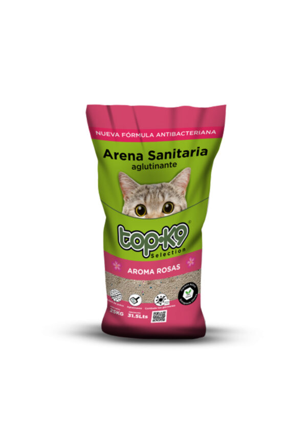 Top-K9 Aglutinante Aroma Rosas 25kg