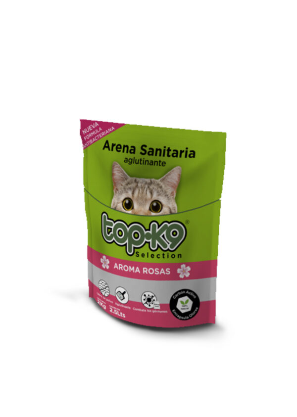 Top-K9 Aglutinante 5 Unid. Aroma Rosas 4kg
