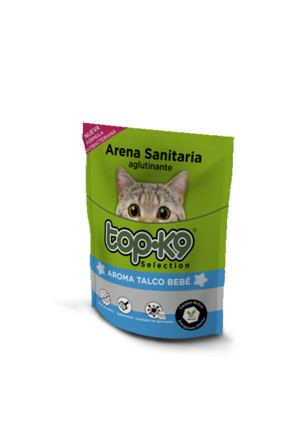 Top-K9 Aglutinante 5 Unid. Aroma Talco Bebe 4kg
