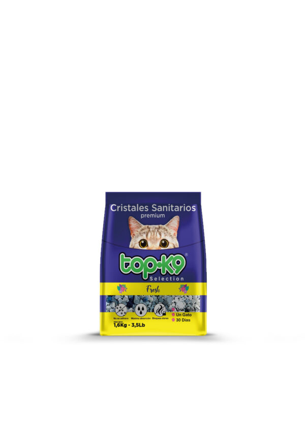 Top-K9 Cristales Sanitarios 10 Unid. Fresh 1,6kg