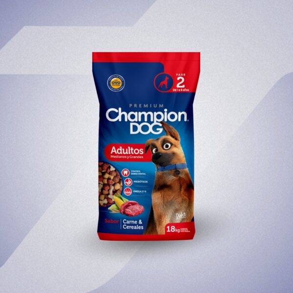 Champion Dog Adulto Sabor Carne 18kg