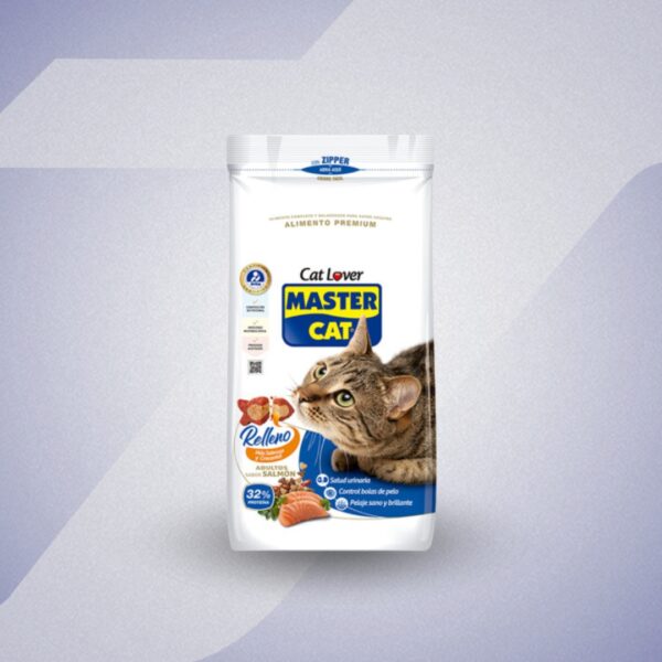 Master Cat Adulto Relleno Sabor Salmón 20kg