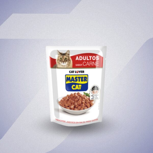 Master Cat Caja 20 Trocitos Jugosos Carne 85g