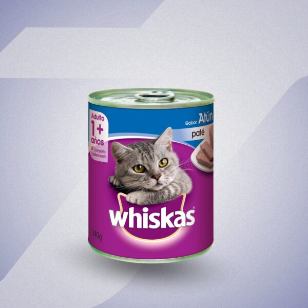 Whiskas Caja 24 Latas Sabor Atún 340g