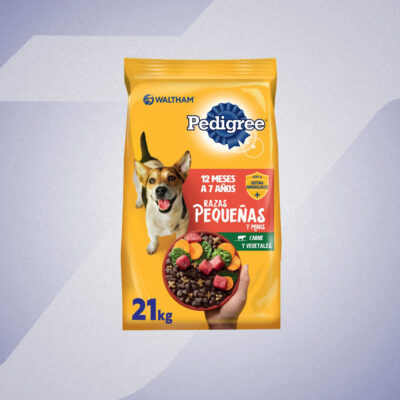 Pedigree Adulto Raza Pequeña Sabor Carne y Vegetales 21kg